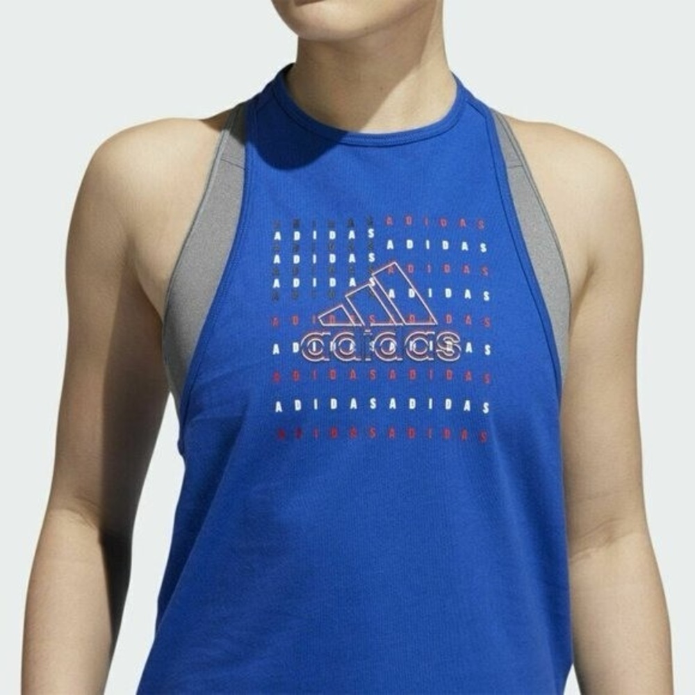 Size XL Adidas - American AAC Tank Women's American Flag Tank Top Workout Top